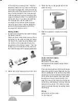 Предварительный просмотр 10 страницы Fakir MINSO Instruction Manual