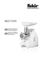 Fakir MULTI FUN Instruction Manual preview