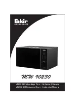 Preview for 1 page of Fakir MW 90230 Instruction Manual