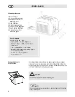 Preview for 6 page of Fakir NANCY Instruction Manual