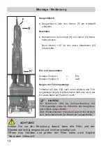 Preview for 14 page of Fakir Nilco Combi 17-30 Operating Instructions Manual