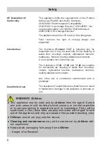 Preview for 28 page of Fakir Nilco Combi 17-30 Operating Instructions Manual