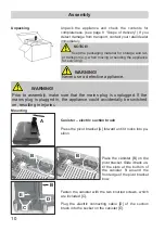 Preview for 34 page of Fakir Nilco Combi 17-30 Operating Instructions Manual