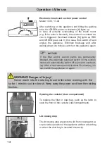 Preview for 38 page of Fakir Nilco Combi 17-30 Operating Instructions Manual