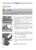 Preview for 40 page of Fakir Nilco Combi 17-30 Operating Instructions Manual