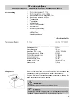 Предварительный просмотр 15 страницы Fakir Nilco S 20 L Instructions For Use Manual