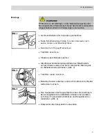 Предварительный просмотр 11 страницы Fakir NT 21 Operating Instructions Manual