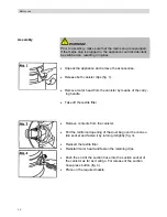 Предварительный просмотр 34 страницы Fakir NT 21 Operating Instructions Manual