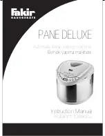 Fakir PANE DELUXE Instruction Manual preview