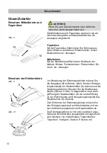 Preview for 12 page of Fakir premium AS 1800 T Operating Instructions Manual