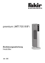 Preview for 1 page of Fakir Premium HT 700 WiFi Instructions For Use Manual