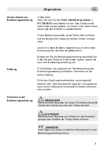 Preview for 3 page of Fakir Premium HT 700 WiFi Instructions For Use Manual