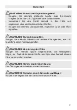 Preview for 7 page of Fakir Premium Power TS 720 AS User Manual