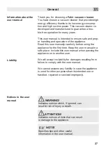 Preview for 27 page of Fakir Premium Power TS 720 AS User Manual