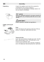 Preview for 36 page of Fakir Premium Power TS 720 AS User Manual