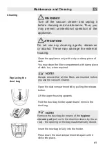 Preview for 41 page of Fakir Premium Power TS 720 AS User Manual