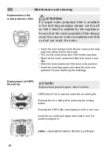 Preview for 42 page of Fakir Premium Power TS 720 AS User Manual