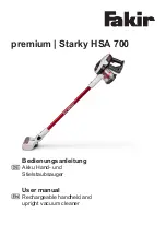 Предварительный просмотр 1 страницы Fakir premium Starky HSA 700 User Manual