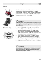 Предварительный просмотр 39 страницы Fakir premium TS 710 User Manual