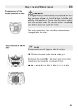 Предварительный просмотр 41 страницы Fakir premium TS 710 User Manual