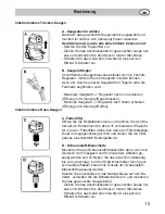 Предварительный просмотр 15 страницы Fakir Premium WS 9800 S Operating Instructions Manual