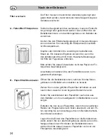 Предварительный просмотр 24 страницы Fakir Premium WS 9800 S Operating Instructions Manual