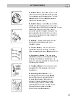 Предварительный просмотр 43 страницы Fakir Premium WS 9800 S Operating Instructions Manual