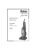 Fakir Prestige 1205 BL Instructions For Use Manual preview