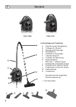 Предварительный просмотр 8 страницы Fakir Prestige 1805 Operating Instructions Manual