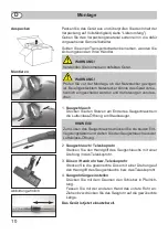 Предварительный просмотр 10 страницы Fakir Prestige 1805 Operating Instructions Manual