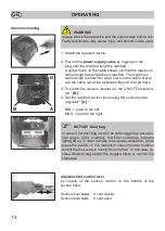 Предварительный просмотр 36 страницы Fakir Prestige 1805 Operating Instructions Manual