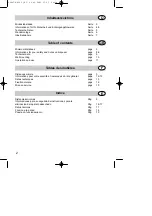 Preview for 2 page of Fakir Prestige 2000 TS Instructions For Use Manual