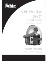 Preview for 1 page of Fakir Prestige 2000 Instruction Manual