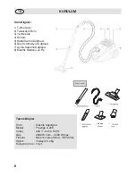 Preview for 8 page of Fakir PRESTIGE A 220 Instruction Manual