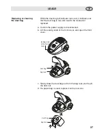 Preview for 27 page of Fakir PRESTIGE A 220 Instruction Manual