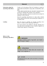 Preview for 31 page of Fakir prestige AC 9 Operating Instructions Manual