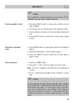 Preview for 47 page of Fakir prestige AC 9 Operating Instructions Manual