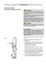 Предварительный просмотр 9 страницы Fakir prestige AS 1072 LNT Operating Instructions Manual