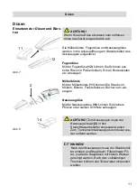 Предварительный просмотр 11 страницы Fakir prestige AS 1072 LNT Operating Instructions Manual