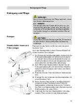 Предварительный просмотр 15 страницы Fakir prestige AS 1111 All in One Operating Instructions Manual