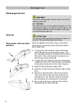 Предварительный просмотр 34 страницы Fakir prestige AS 1111 All in One Operating Instructions Manual