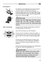 Предварительный просмотр 15 страницы Fakir prestige TS 700 User Manual