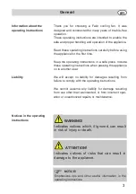 Preview for 23 page of Fakir prestige VC 29 Operating Instructions Manual