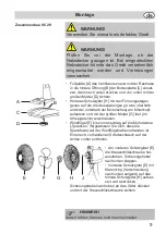 Preview for 9 page of Fakir prestige VC 45 S Operating Instructions Manual