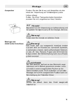 Preview for 11 page of Fakir QS 1800 Instructions For Use Manual