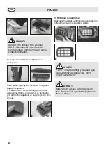 Предварительный просмотр 30 страницы Fakir RANGE Operating Instructions Manual