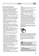 Предварительный просмотр 35 страницы Fakir RANGE Operating Instructions Manual