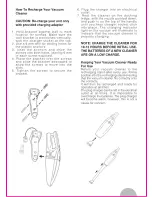 Предварительный просмотр 9 страницы Fakir RC1200 Instruction Manual