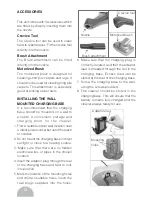 Предварительный просмотр 12 страницы Fakir RCT109 Cyclonic Instruction Manual