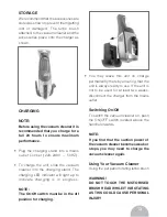 Предварительный просмотр 13 страницы Fakir RCT109 Cyclonic Instruction Manual